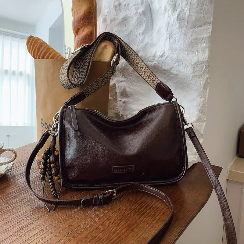 高品质高级感大容量质感潮单肩斜挎双肩带托特包