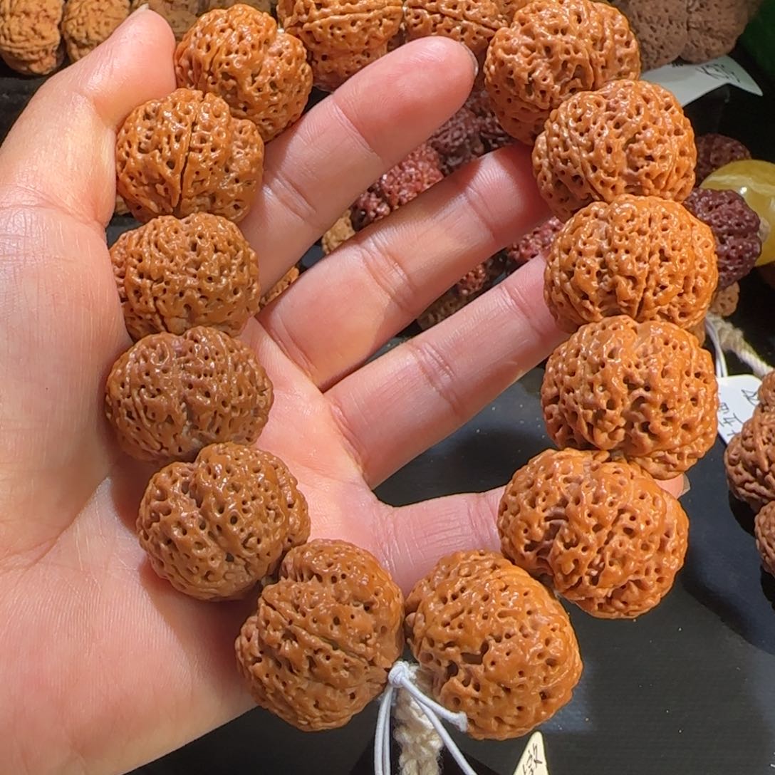 金刚菩提手串25定制闷墩
