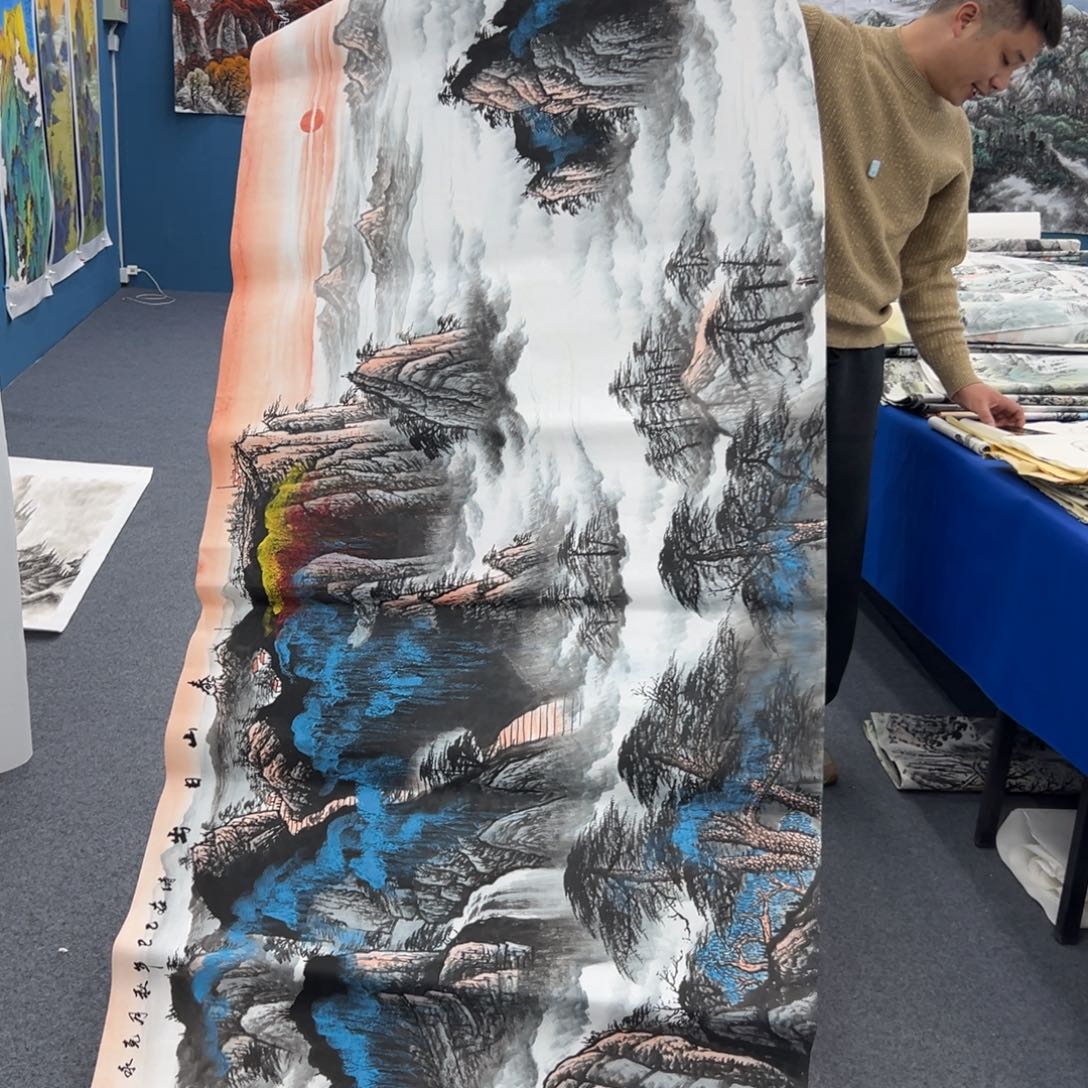 国画国画纯手绘作品