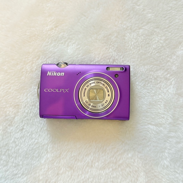 95新 Nikon/尼康 S5100紫1220w像素5倍光学变焦冷白皮屏幕小太阳