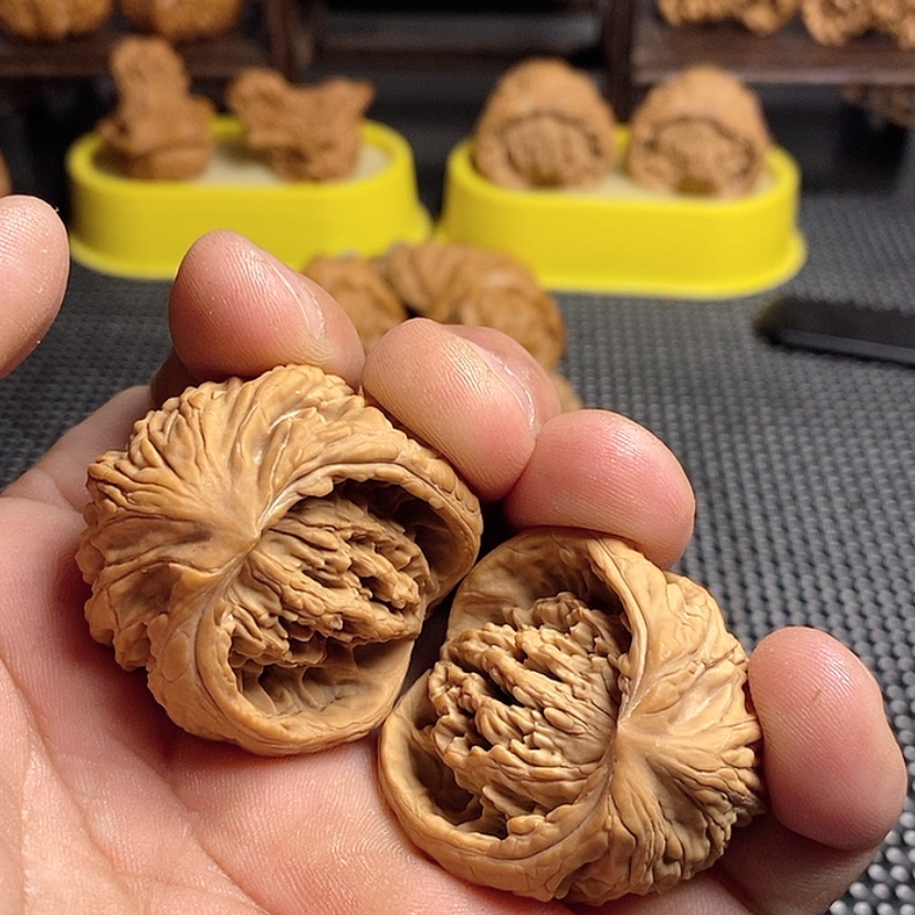 【闪购商品】文玩核桃吊坠虎**眈精品课程的教学工作和