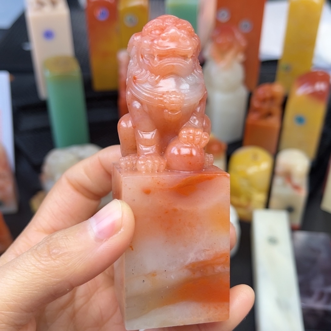 寿山石印石这么早的天