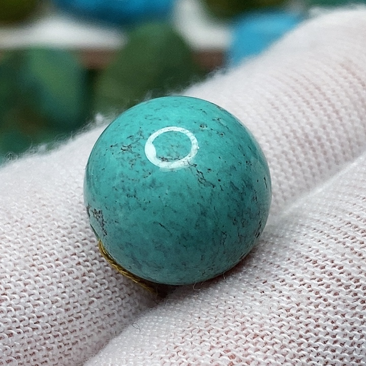 绿松石未镶嵌天然原矿 地大质检