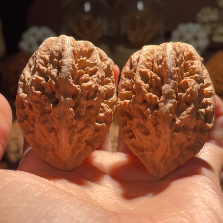 文玩核桃吊坠八棱将军塔23