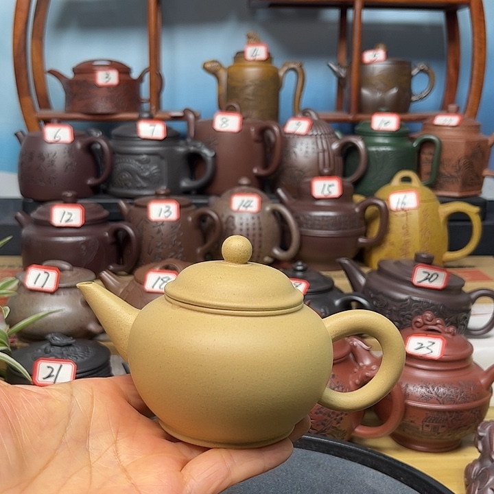 茶壶紫砂微瑕不带证书礼盒180cc