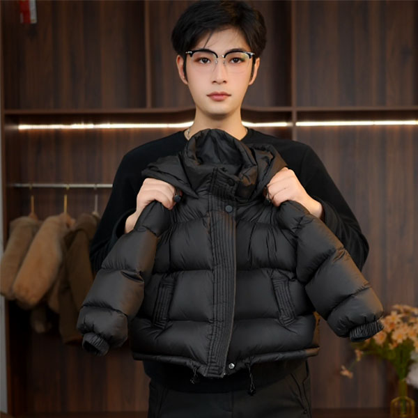 【佐佐】冬装儿童韩版极寒系列双倍充绒白鸭绒羽绒服