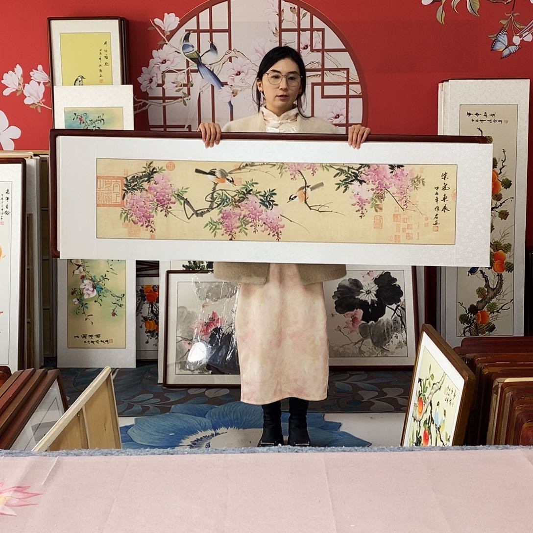 国画手写手绘国画作品