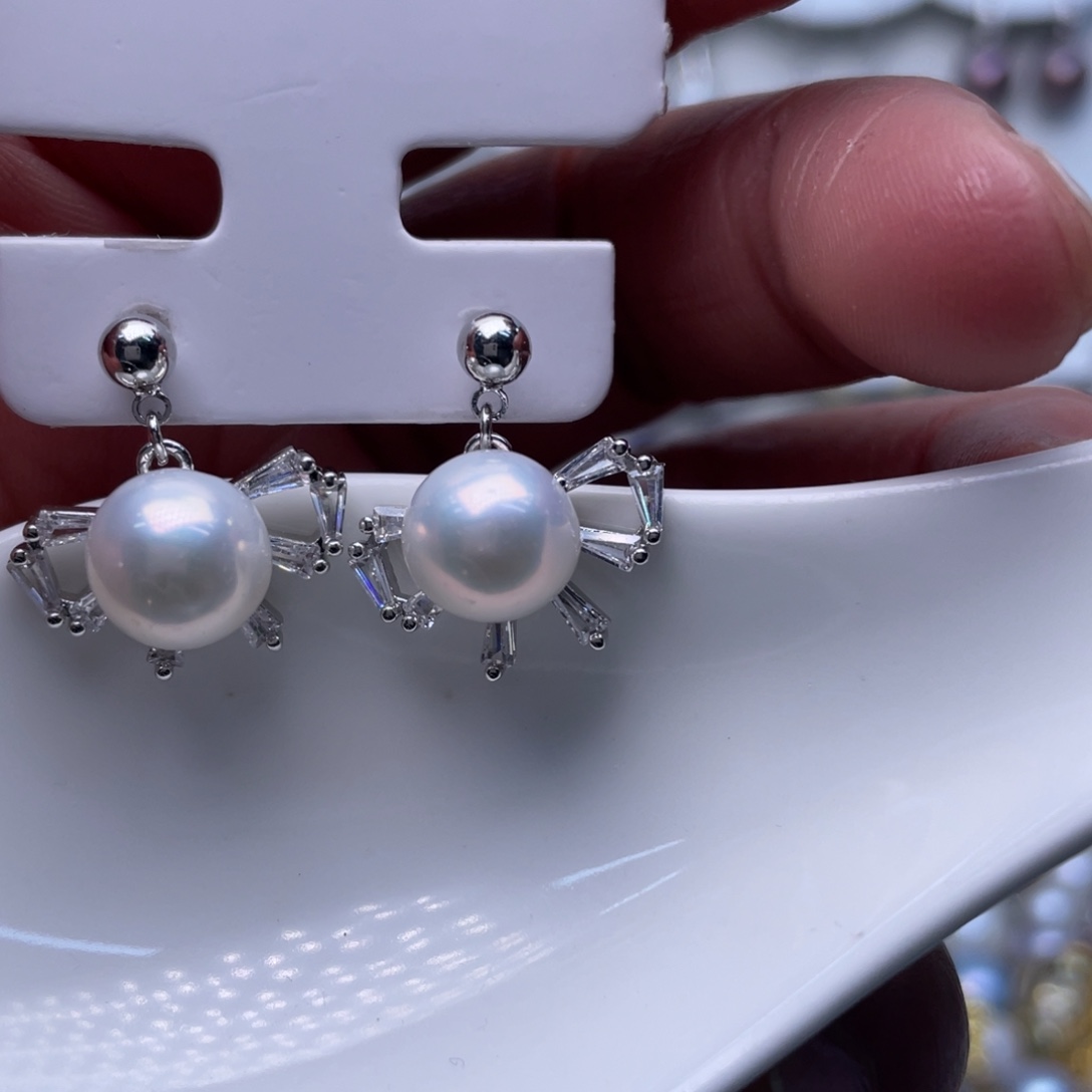 耳饰未镶嵌淡水珍珠