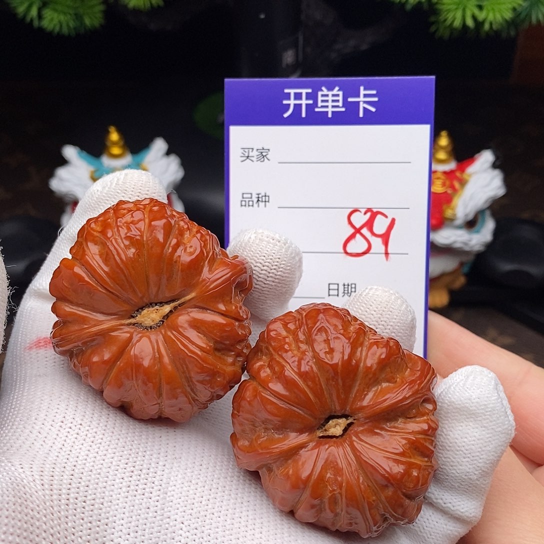 文玩核桃吊坠89号45南瓜