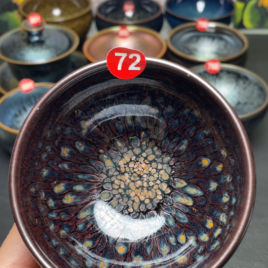 茶盏72 建窑建盏茶盏