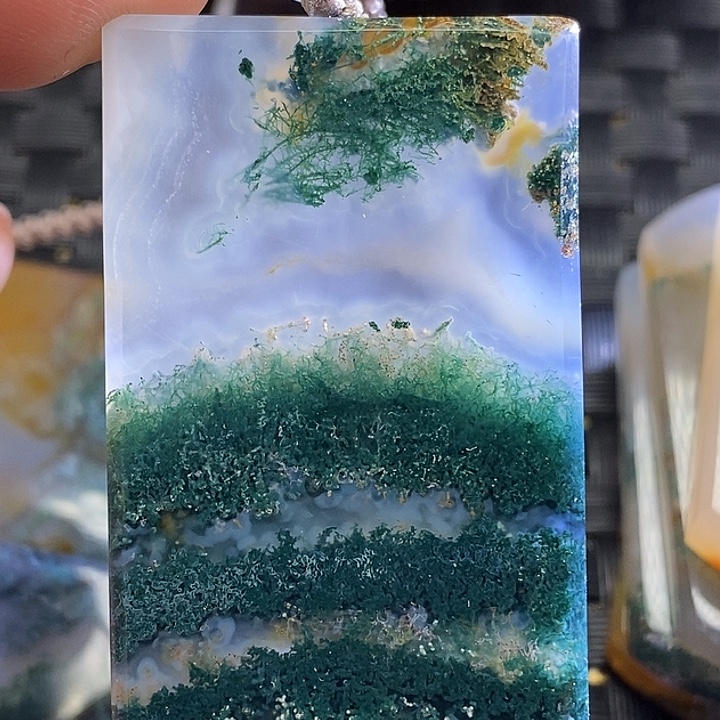 无***极玛瑙/玉髓未镶嵌颈饰