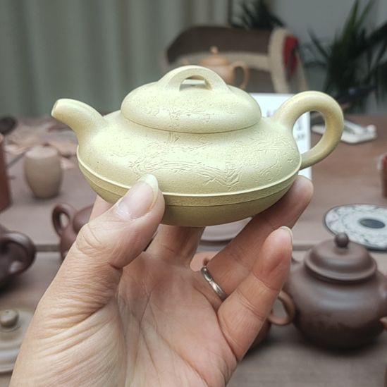 z***y茶壶紫砂宜兴黄龙山原矿本山绿