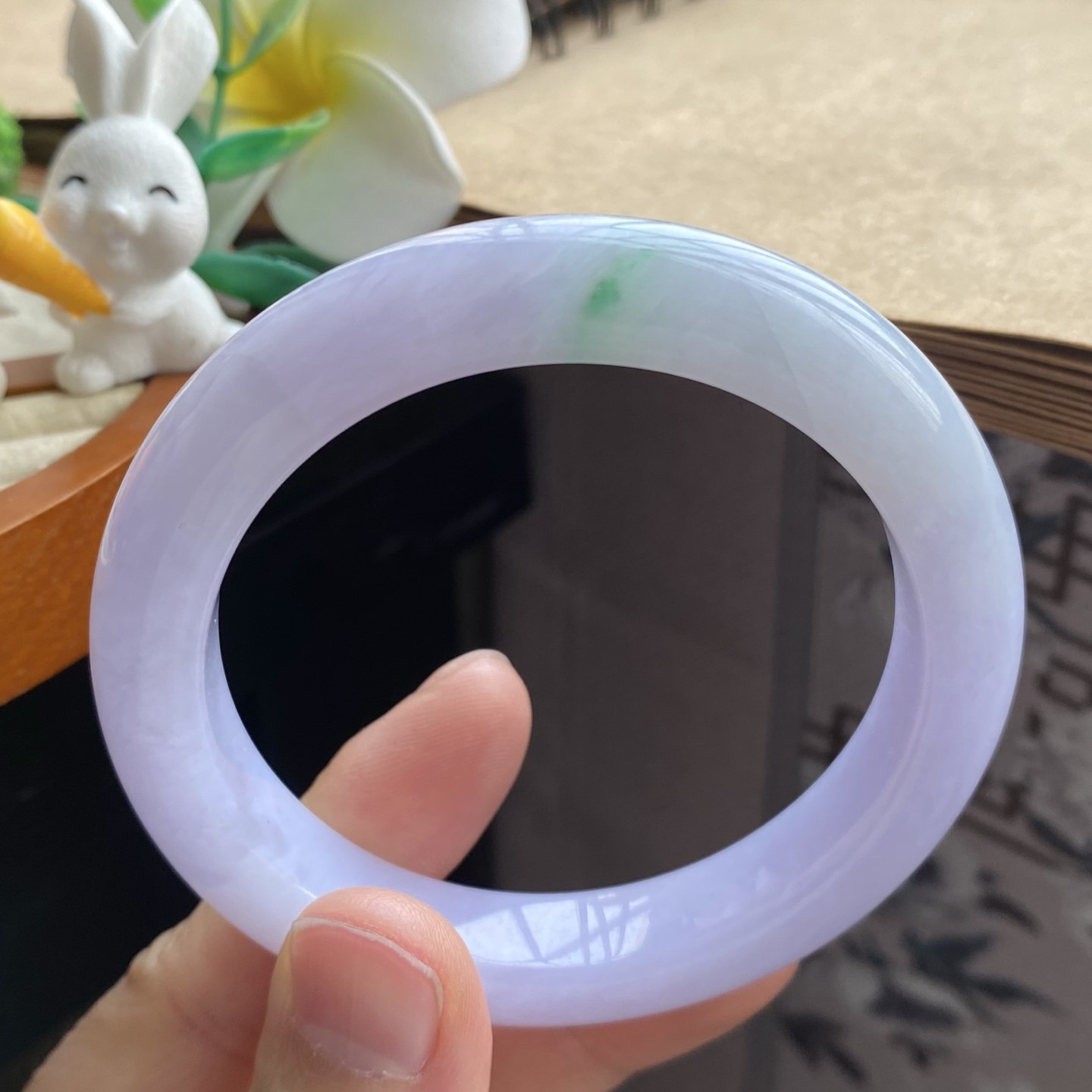 04.01批2567号56.5-12-9.4！春彩镯！紫色仙气！天然翡翠手镯