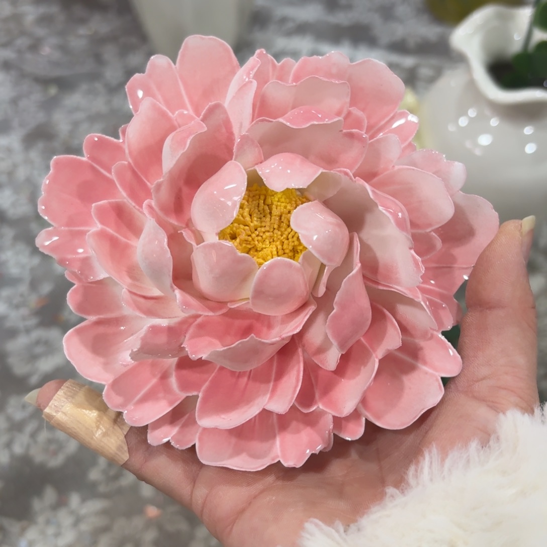 陶瓷花拍满20元发货退款拉黑