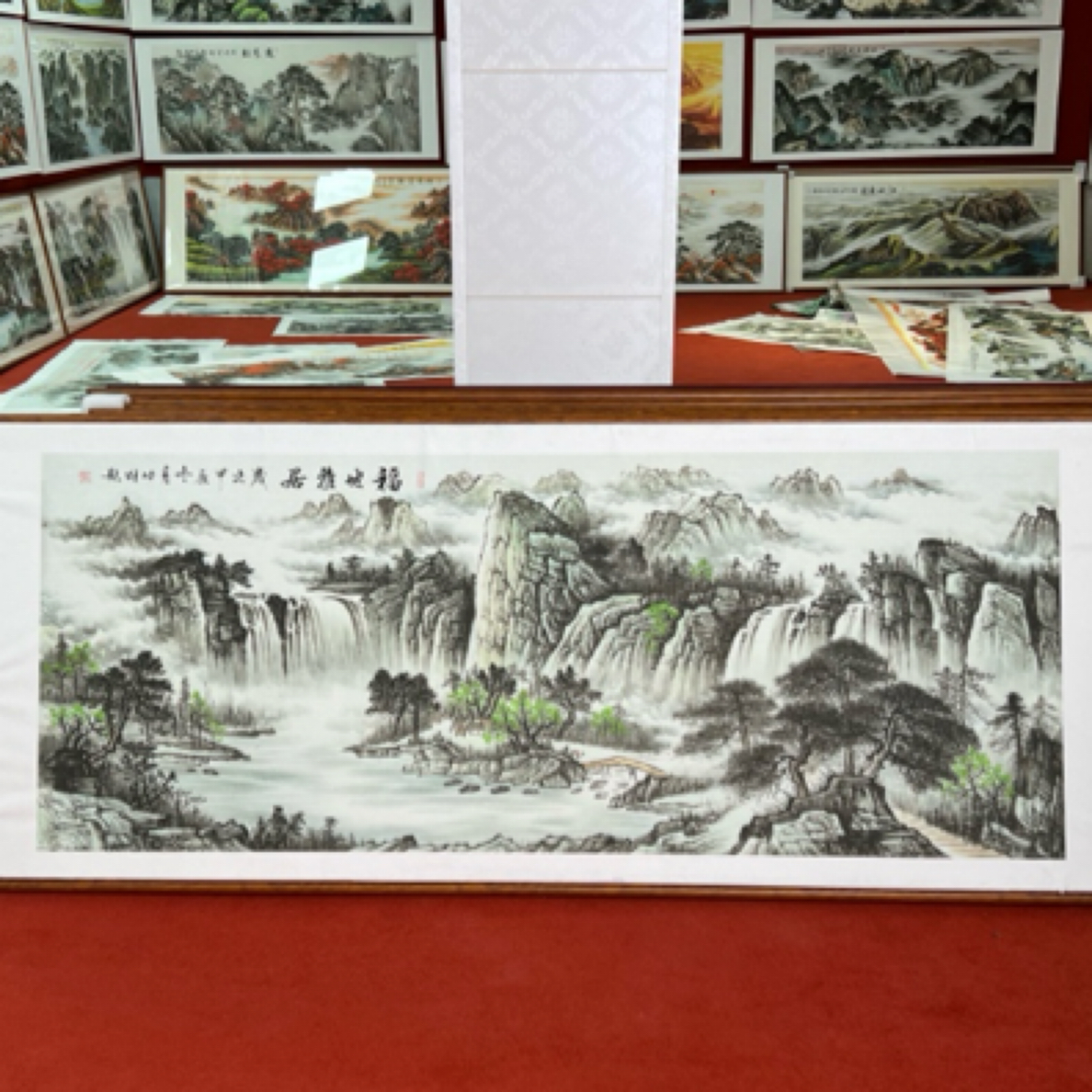 【福地雅居】缘古轩沙发客厅办公室大堂书房茶室装饰画