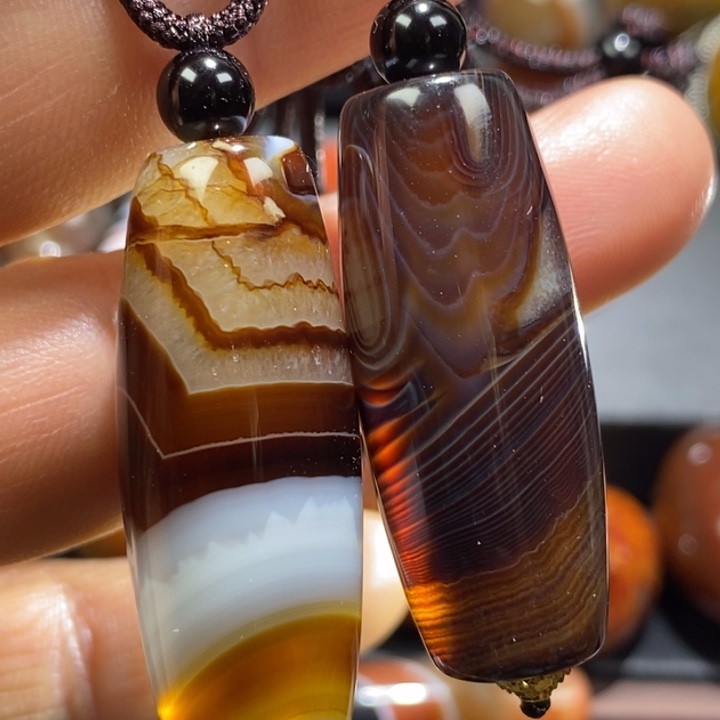 玛瑙/玉髓未镶嵌挂件