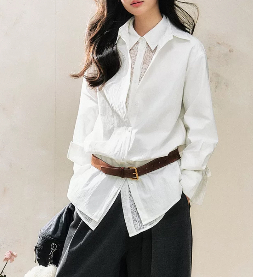 【351-400】默认无吊牌 2025大历历高端定制时尚气质衬衫