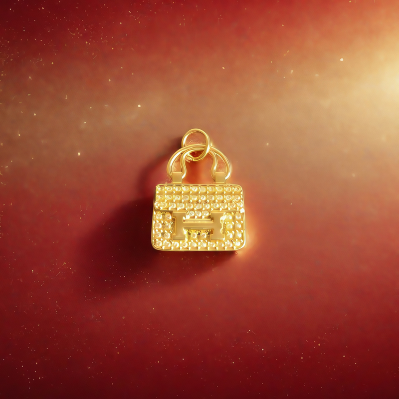 【BZ】时尚百搭康康包吊坠  卡约13.9*16mm