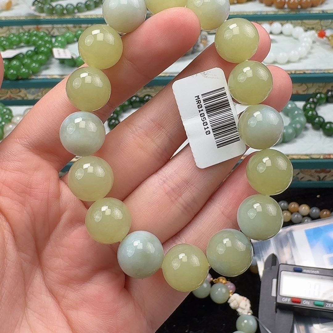 和田玉手串未镶嵌