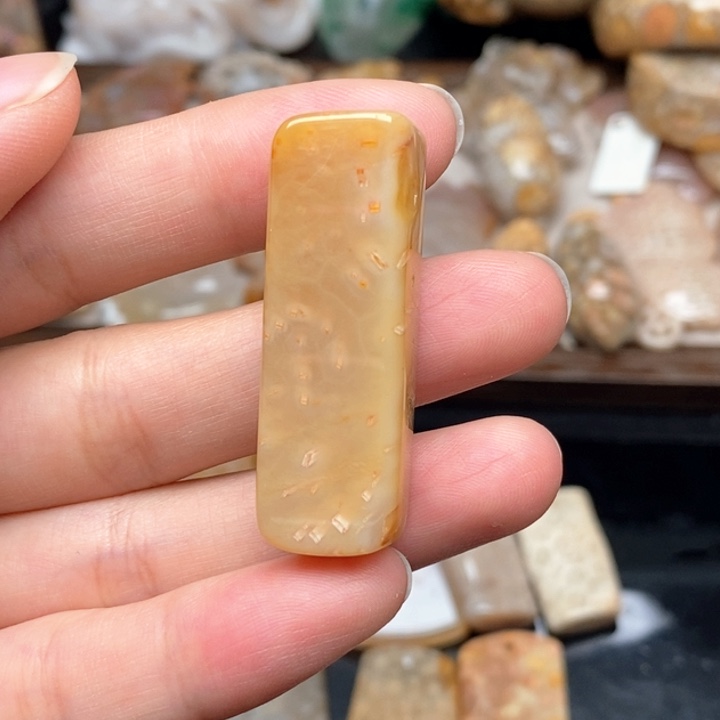 硅化珊瑚（珊瑚玉）手镯未镶嵌