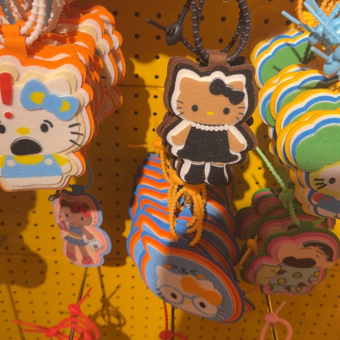 小香风全身不织布挂件