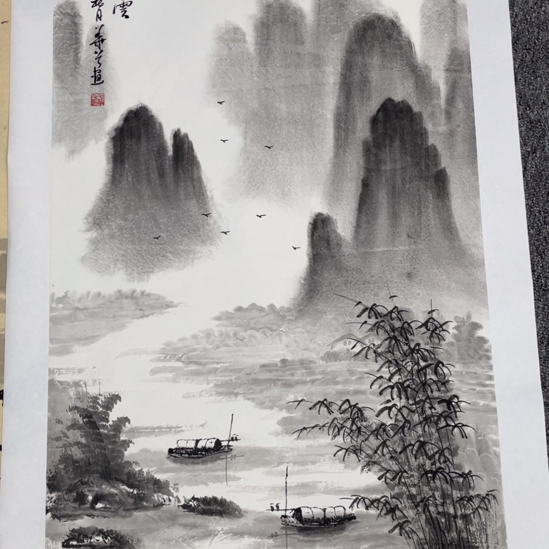 国画毛华兮老师作品欣赏