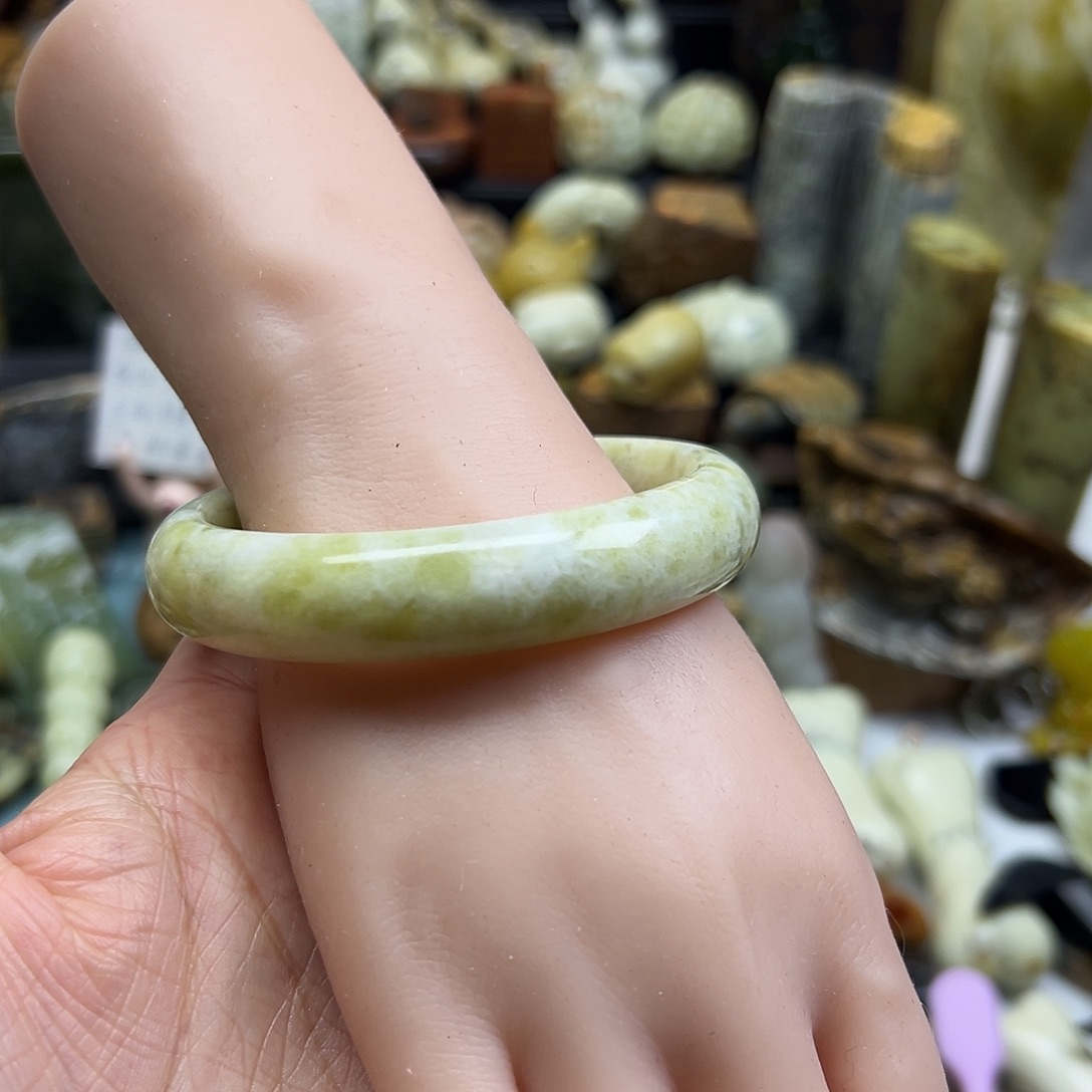 岫玉未镶嵌颈饰岫玉58