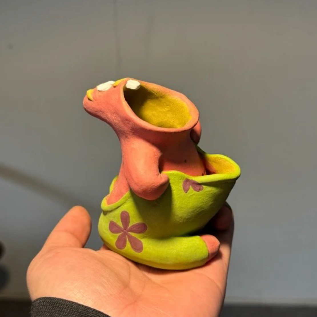 原创丑萌派大星公道杯宜兴紫砂