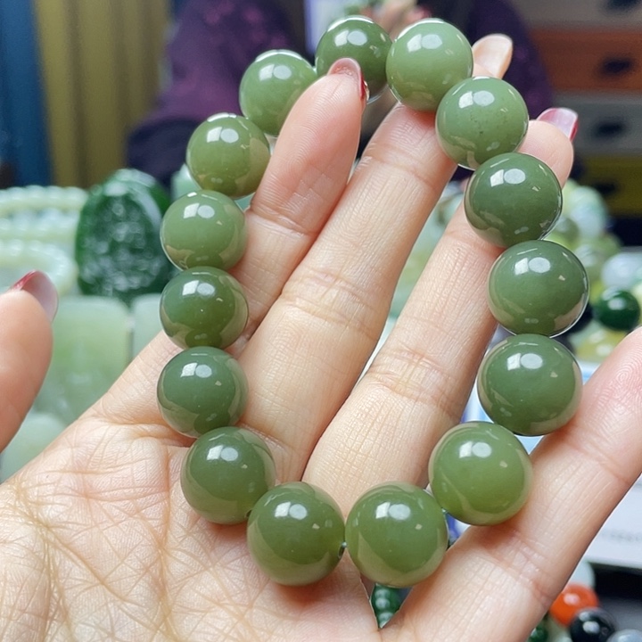 和田玉手链未镶嵌