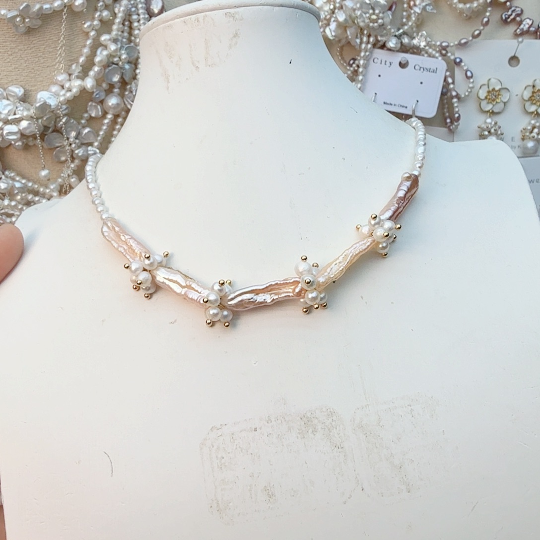 颈饰淡水珍珠未镶嵌