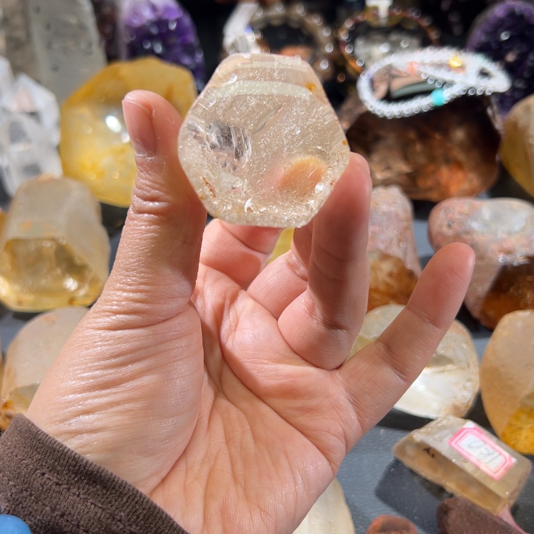 颈饰未镶嵌水晶万花筒