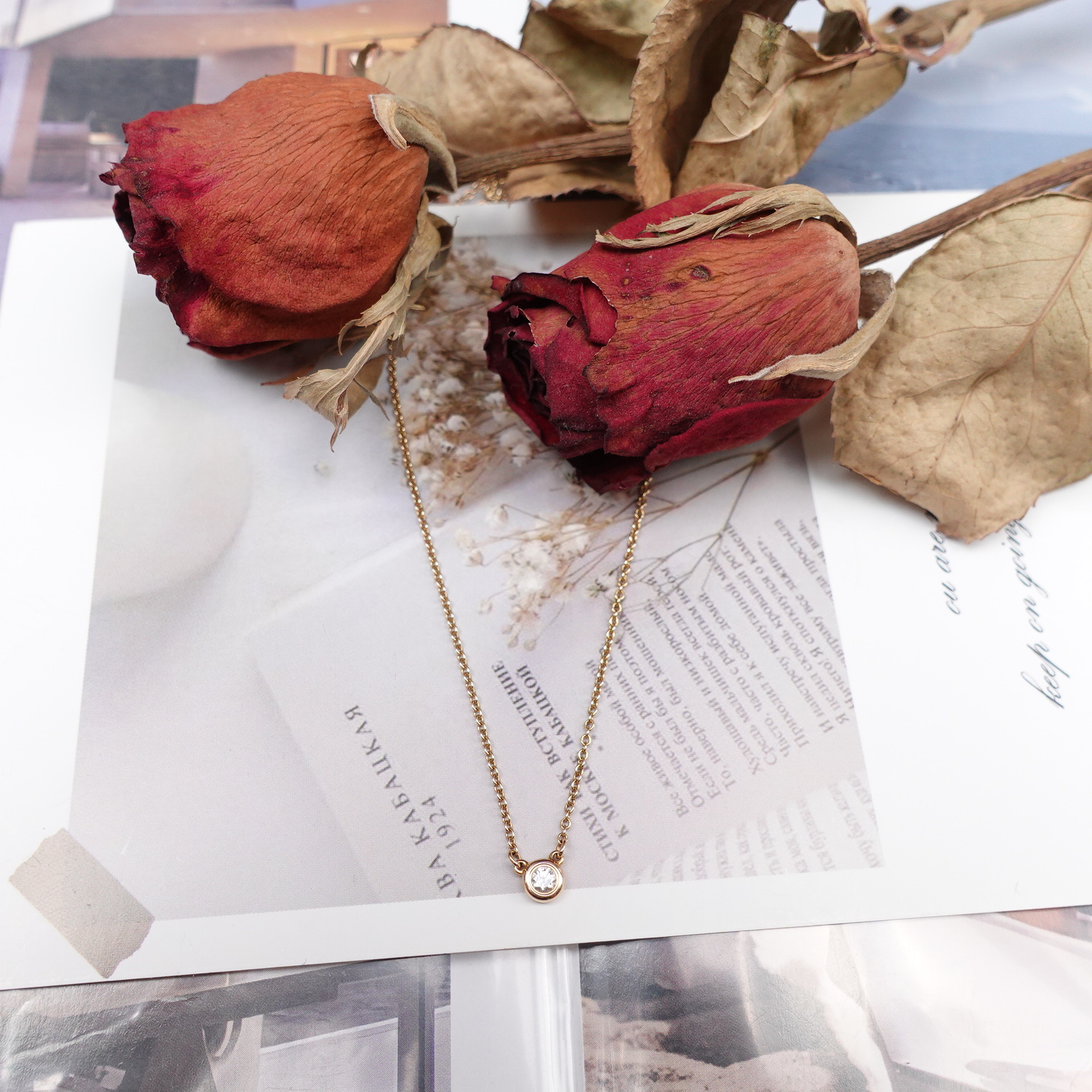 99新 Tiffany & Co./蒂芙尼 项链/T10286596