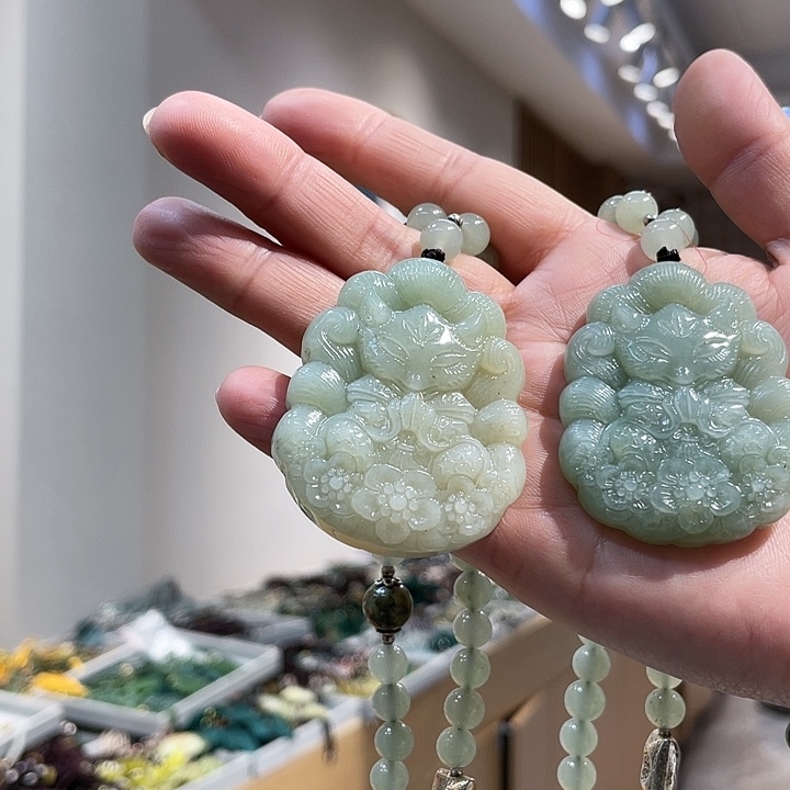 【闪购商品】和田玉（糖玉）颈饰未镶嵌