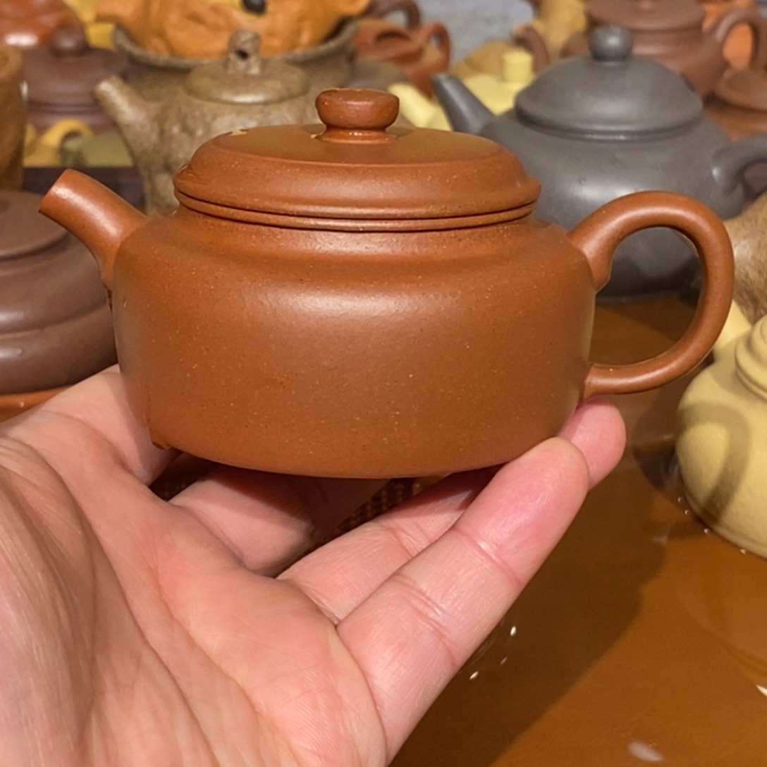紫砂茶壶清水紫泥大蕴德钟150cc