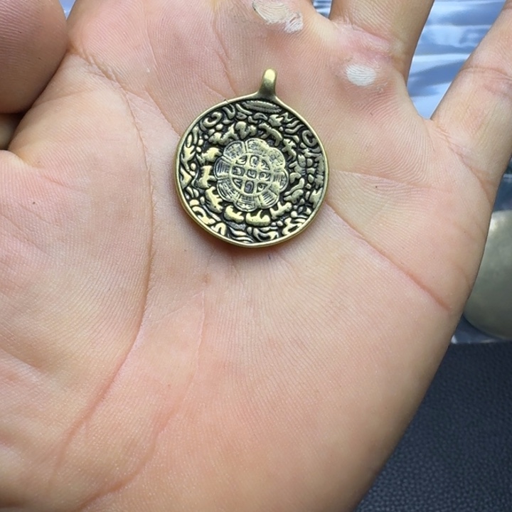 泥塑藏式风格九宫格..