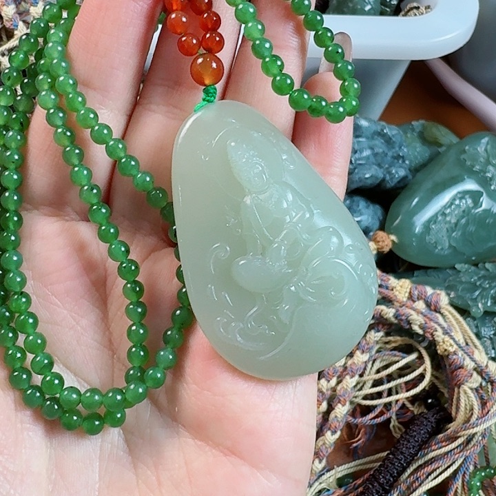 和田玉挂件未镶嵌