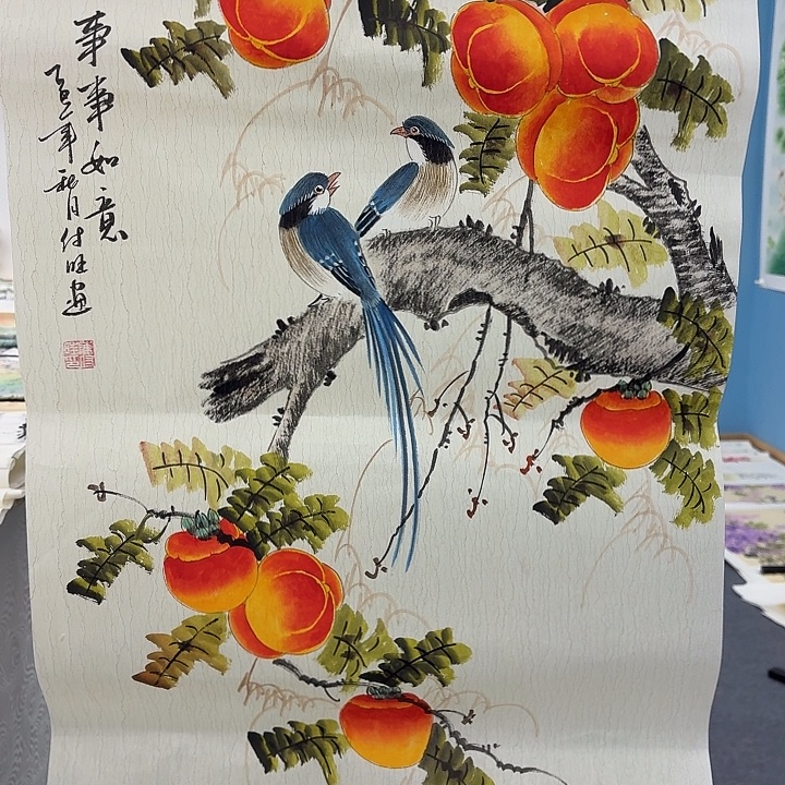 国画手绘国画作品