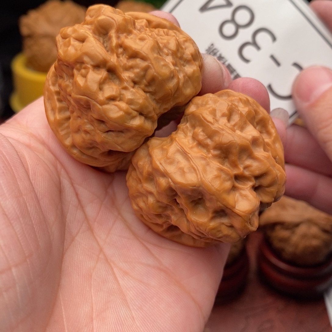 文玩核桃把件开背蛙42