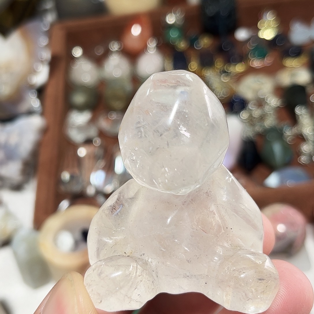 水晶天然水晶微瑕未镶嵌