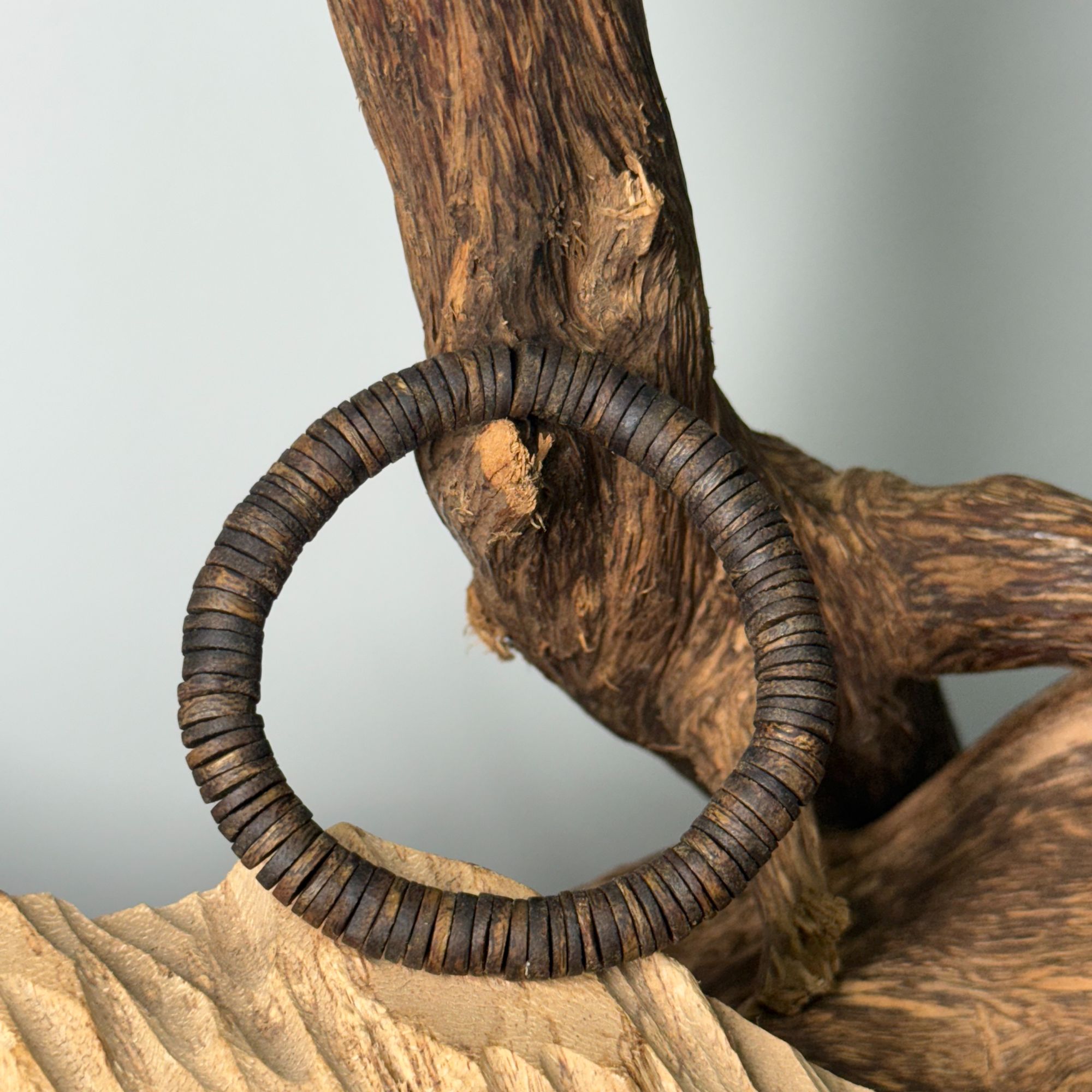 沉香【杭仔精选sss级】沉香海南绿奇楠 碎银子8mm 单圈 