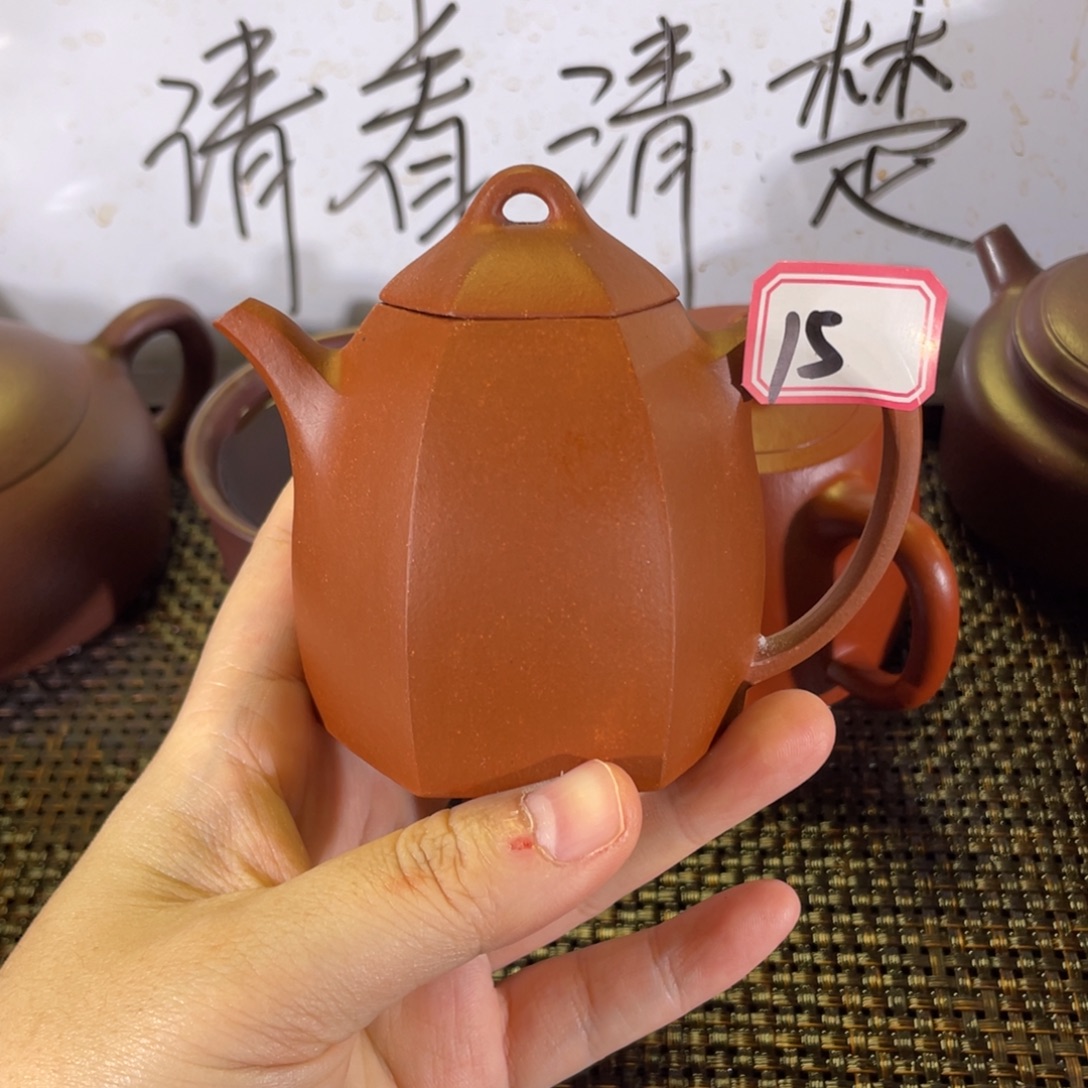 *****茶壶紫砂六方秦权微瑕