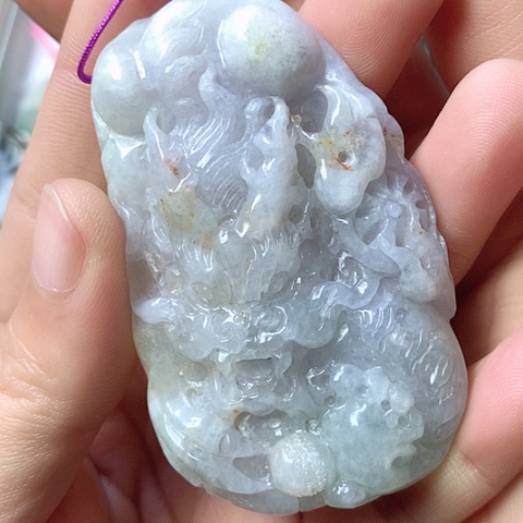 翡翠颈饰未镶嵌天然缅甸翡翠a货