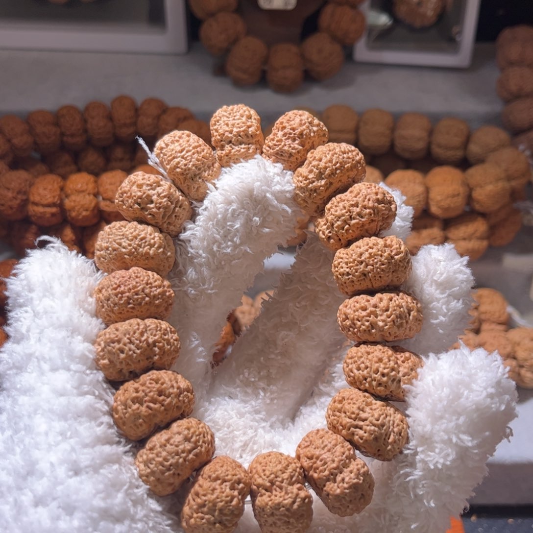 金刚菩提手串夹板菠萝蜜23尺寸