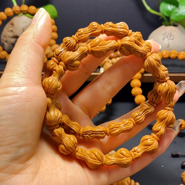 桃核手串异形手串