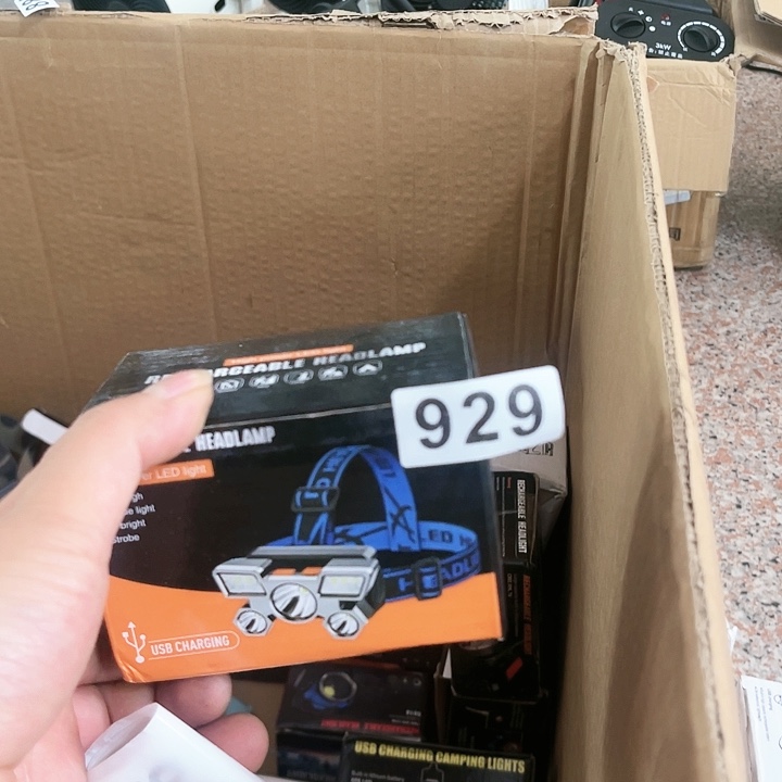 强光手电头灯929
