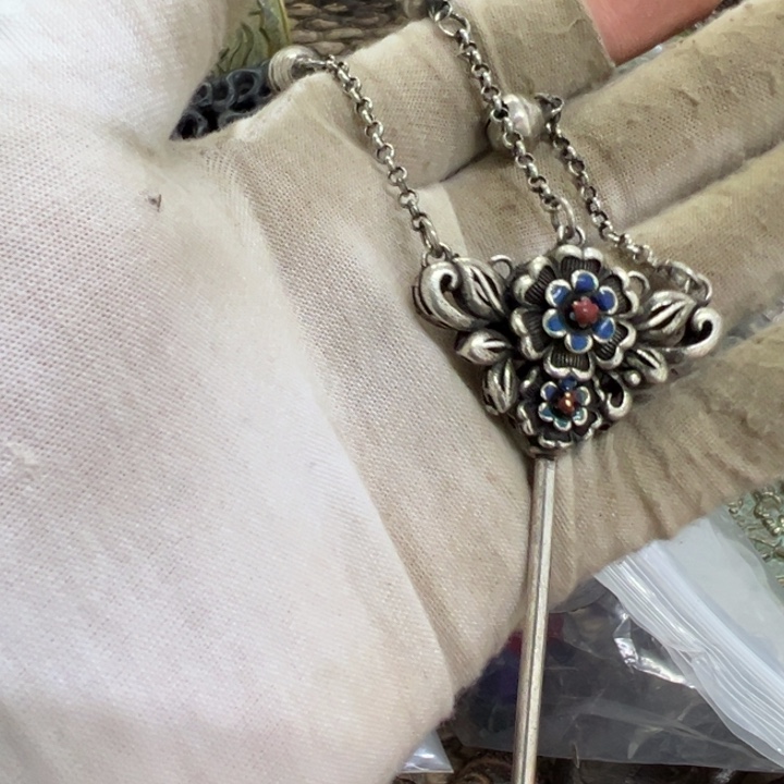 发簪花落在你身上我