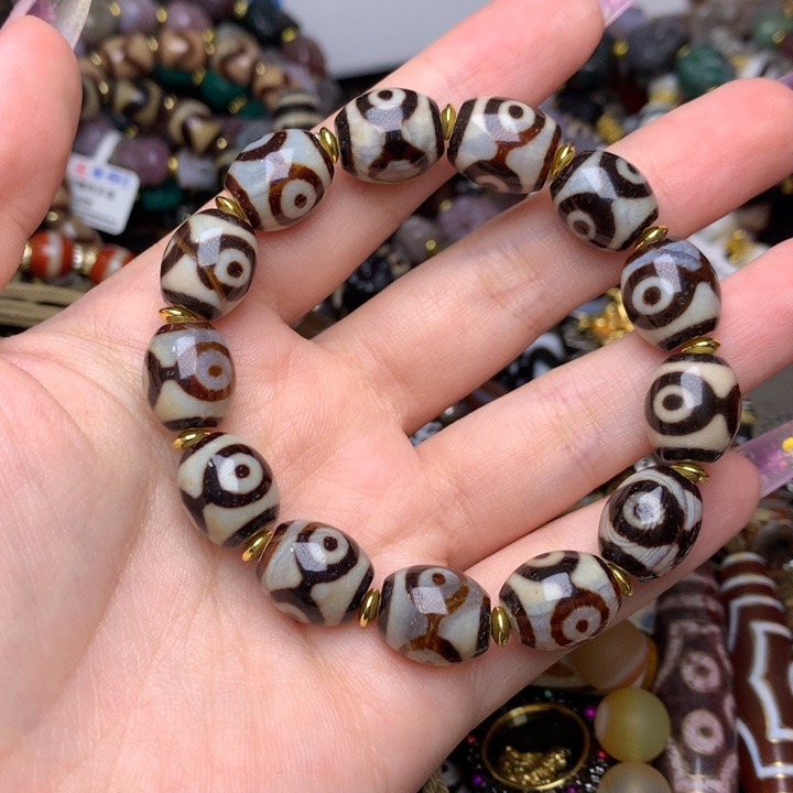 玛瑙/玉髓未镶嵌发一条