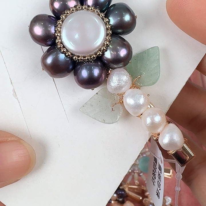 未镶嵌淡水珍珠发饰