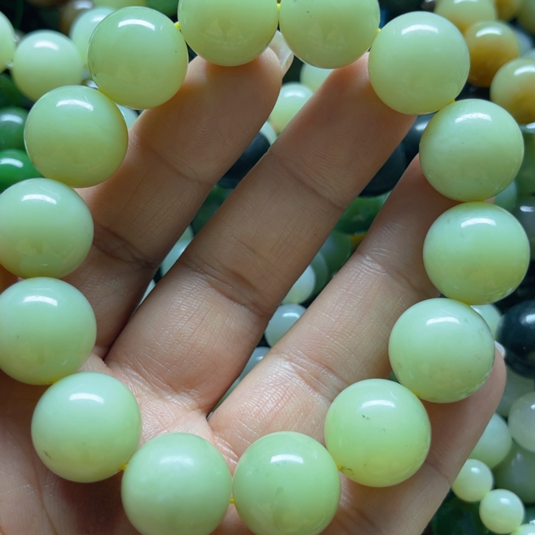 和田玉手链未镶嵌