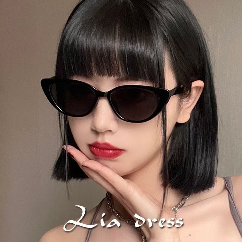 复古三角猫眼墨镜小脸潮流男女通用百搭时尚墨镜